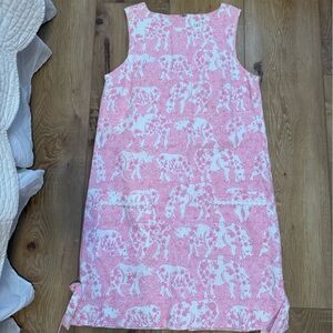 Lilly Pulitzer Pink and White Dress